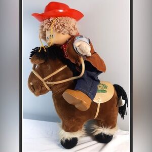 1984 Cabbage Patch Kids Show Pony - Cowboy - Western - Rodeo
